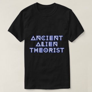 Oud Theoretisch Buitenaards Sci-Fi-ontwerp T-shirt