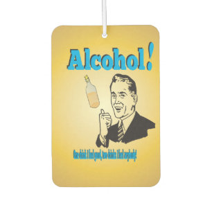Oud-Timey Alcohol Humor Gag Jest Luchtverfrisser