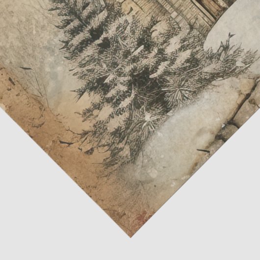 Oud Tissuepapier (Detail)