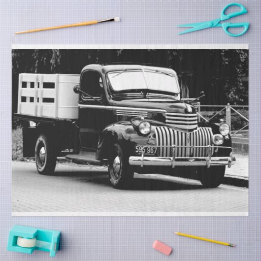 oud tissuepapier voor vrachtwagens (Craft)