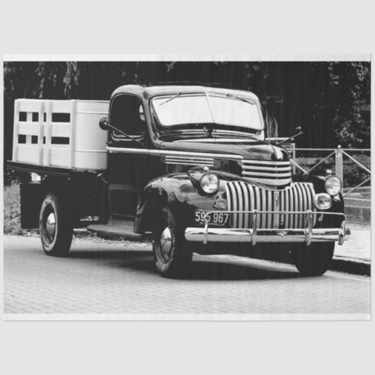 oud tissuepapier voor vrachtwagens (Voorkant)