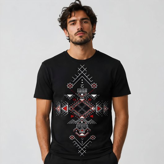 Oud traditioneel t-shirt