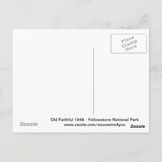 Oud Trouw 1948 Briefkaart (Achterkant)