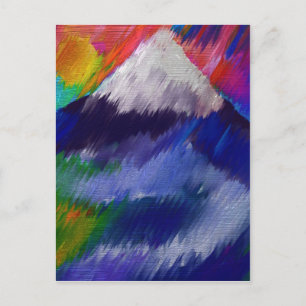 oud uitzicht briefkaart