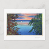 Oud Uitzicht Fort Ontario Sunset van het Ontario-m Briefkaart (Voorkant)