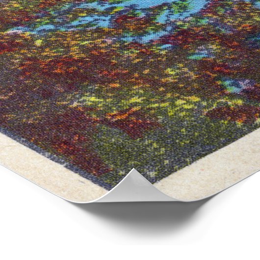 Oud Uitzicht Fort Ontario Sunset van het Ontario-m Poster (Hoek)