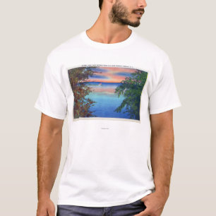 Oud Uitzicht Fort Ontario Sunset van het Ontario-m T-shirt