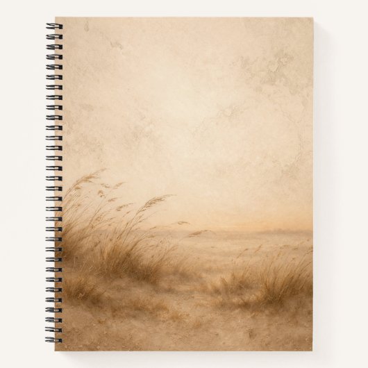 Oud Veld | Landschapskunst | Notitieboek (Voorkant)