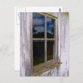 Oud venster briefkaart (Voorkant / Achterkant)