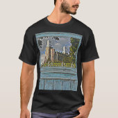 Oud venster Logan tempel 2 T-shirt (Voorkant)