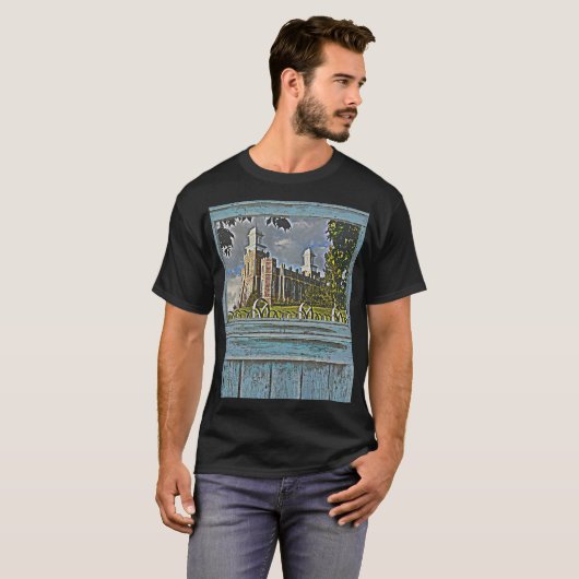 Oud venster Logan tempel 2 T-shirt (Voorkant volledig)