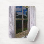 Oud venster muismat (Met muis)