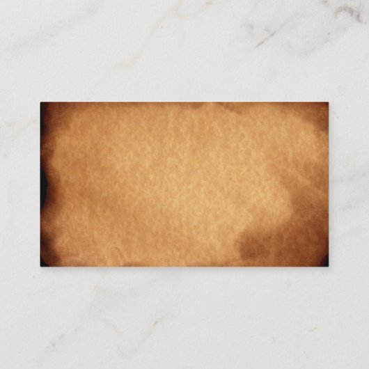  oud verbrand papier ruitersport visitekaartje (Achterkant)