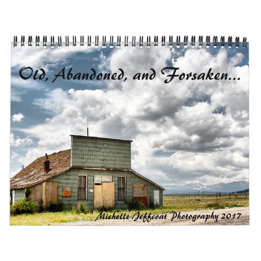Oud, verlaten, en vergeten kalender (Hoes)