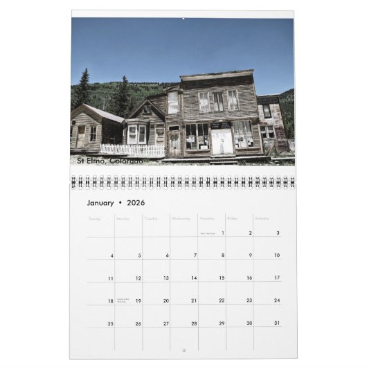 Oud, verlaten, en vergeten kalender (Jan 2026)