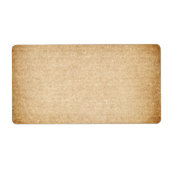 Oud verpakkingspapier met strepen voor achtergrond etiket (Voorkant)