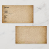 oud verpakkingspapier met strepen voor achtergrond visitekaartje (Voorkant / Achterkant)