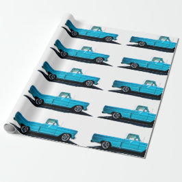 Oud verpakkingspapier voor vrachtwagens cadeaupapier