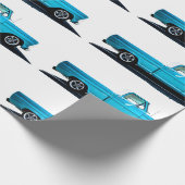 Oud verpakkingspapier voor vrachtwagens cadeaupapier (Hoek)