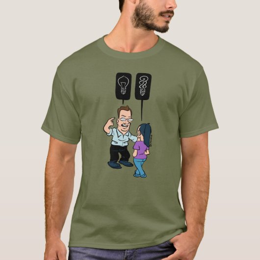 Oud versus nieuw t-shirt (Voorkant)