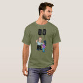 Oud versus nieuw t-shirt (Voorkant volledig)