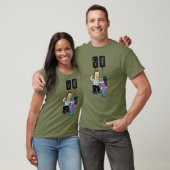 Oud versus nieuw t-shirt (Unisex)