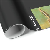 Oud-Victoriaanse haas inpakpapier (Rol Hoek)