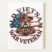 Oud Vietnam Oorlog Vet Planner (Achterkant)