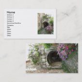 Oud Visitekaartje (Voorkant / Achterkant)