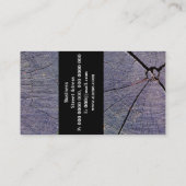 Oud visitekaartje (Achterkant)