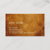 Oud Visitekaartje met reisagent voor gecentreerd p (Achterkant)