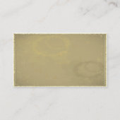  oud Visitekaartje Optometrist (Achterkant)