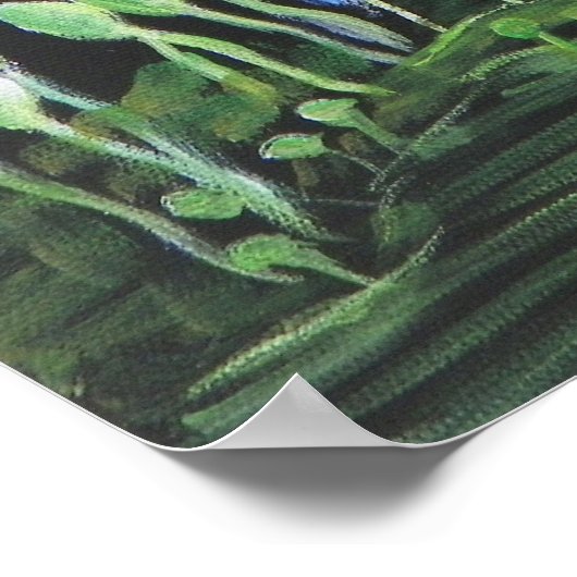 OUD VOGELGROOT Poster MET STROOMAFSTROOM (Hoek)