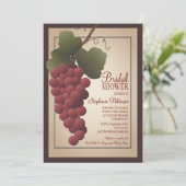 Oud Vrijgezellenfeest van de wijngaarden van Tusca Kaart (Staand voorkant)