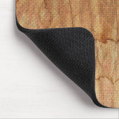 oud vuil canvas muismat (Hoek)