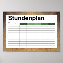 oud vuil doek poster