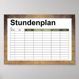 oud vuil doek poster