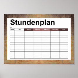 oud vuil doek poster