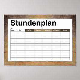 oud vuil doek poster