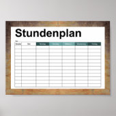 oud vuil doek poster (Voorkant)