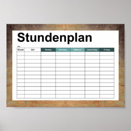 oud vuil doek poster