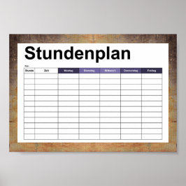 oud vuil doek poster