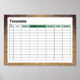 oud vuil doek poster