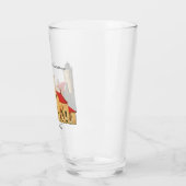 Oud vuurtoren van makreelpunt glas (Links)