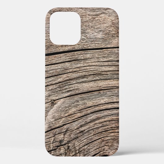 Oud Weathert Rotten Cracked Knoted Coarse Wood G Case-Mate iPhone Case (Achterkant)