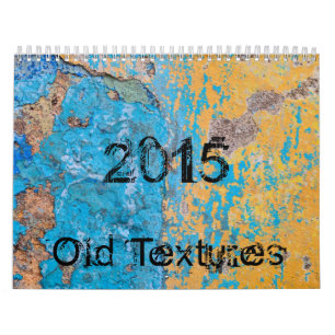 Oud weersoppervlak kalender