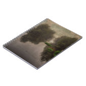 Oud wereldlandschap, fijne kunst schilderen notitieboek (Linkerzijde)