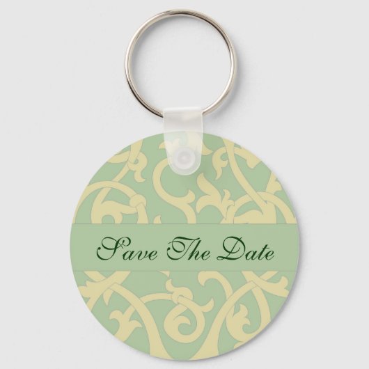 Oud wereldontwerp sleutelhanger (Voorkant)