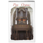 Oud-wereldpijporgaankalender Kalender (Hoes)