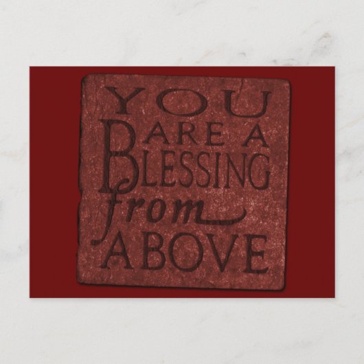 Oud West Briefkaart Blessing (Voorkant)